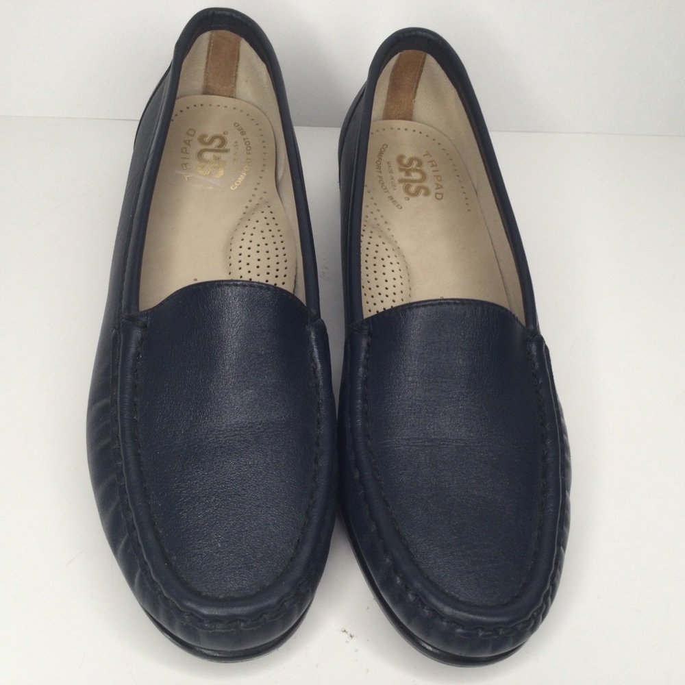 SAS leather loafers. Made in USA.